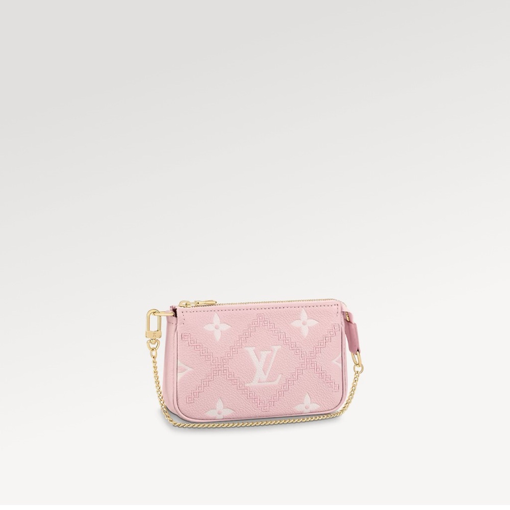 Louis Vuitton Pink Mini Pochette Accessoires
